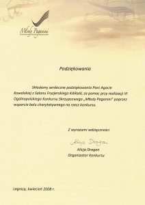 Dyplomy i wyróżnienia