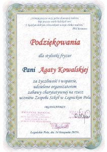 Dyplomy i wyróżnienia