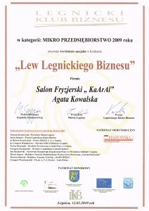 Dyplomy i wyróżnienia